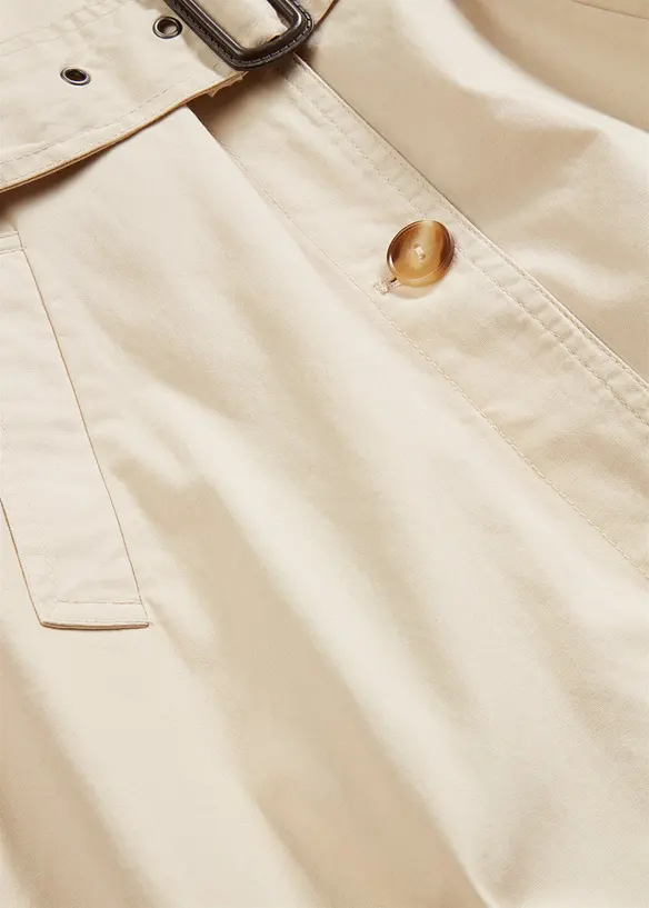 Trenchcoat med avtagbar hette, bonprix