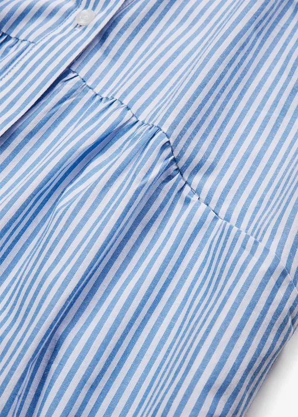 Skjortekjole med stripemønster, bonprix
