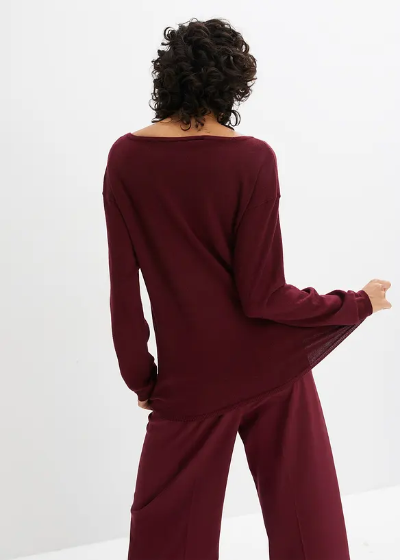 Finstrikket genser, bonprix