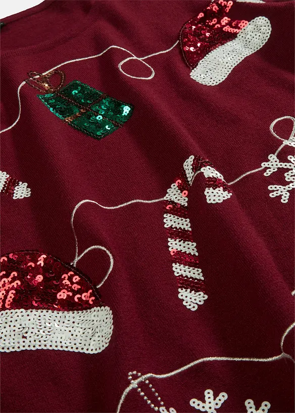 Finstrikket genser, bonprix