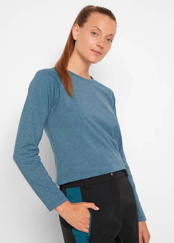 Vannavvisende softshellbukse, rett modell, bonprix