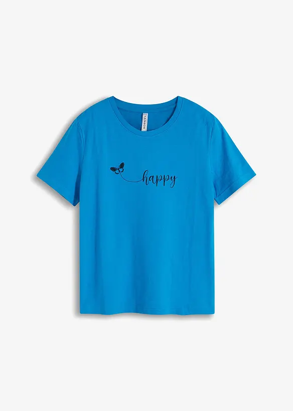 T-skjorte i 100% bomull, bonprix