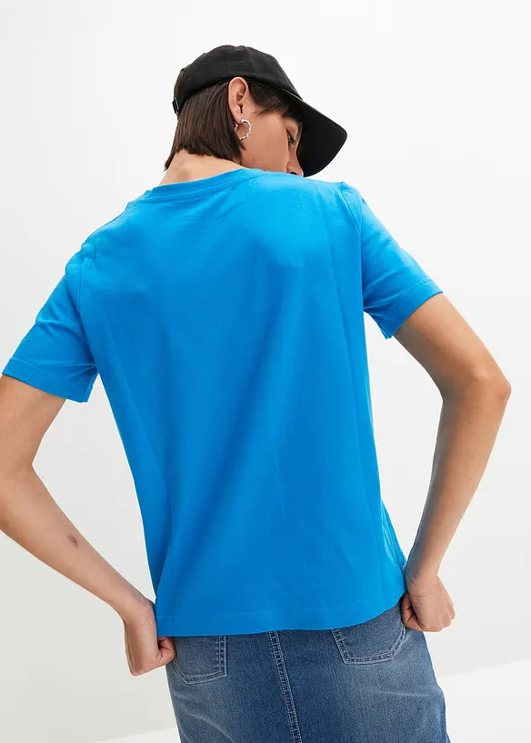 T-skjorte i 100% bomull, bonprix