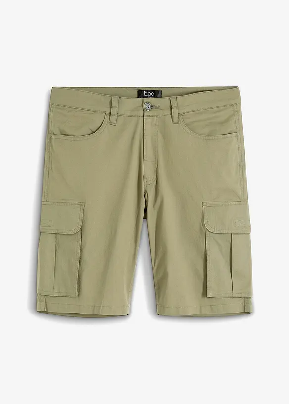 Cargo-bermudashorts med stretch, Regular Fit, bonprix