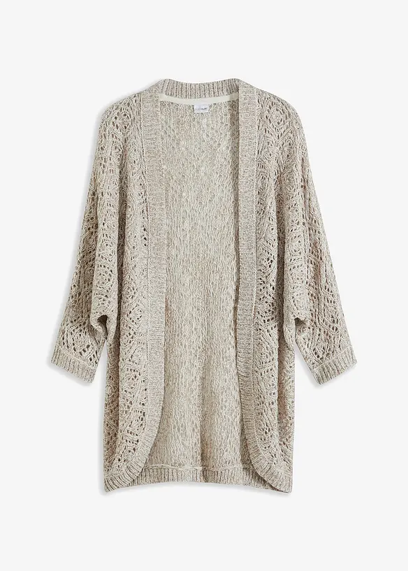 Grovstrikket cardigan, bonprix