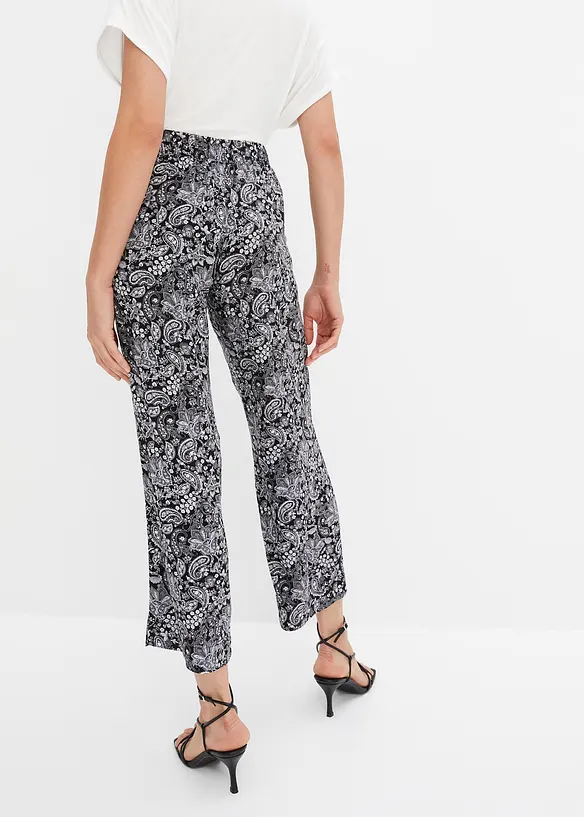 Pull on-bukse med trykk, bonprix