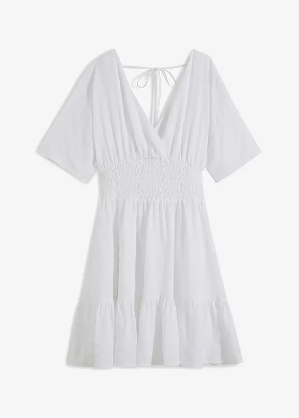 Kjole med smock, bonprix