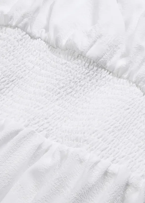 Kjole med smock, bonprix