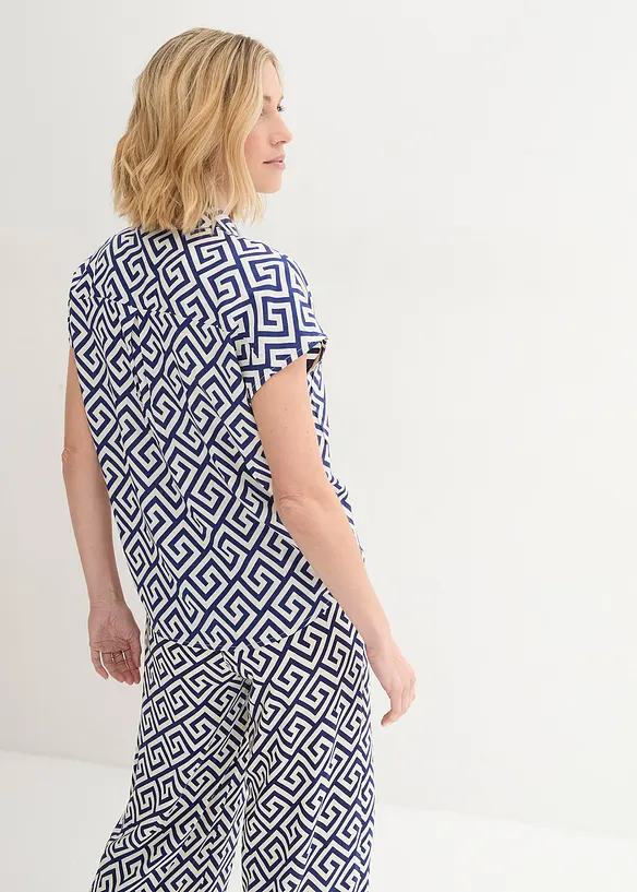 Bluse i lett viskose, bonprix