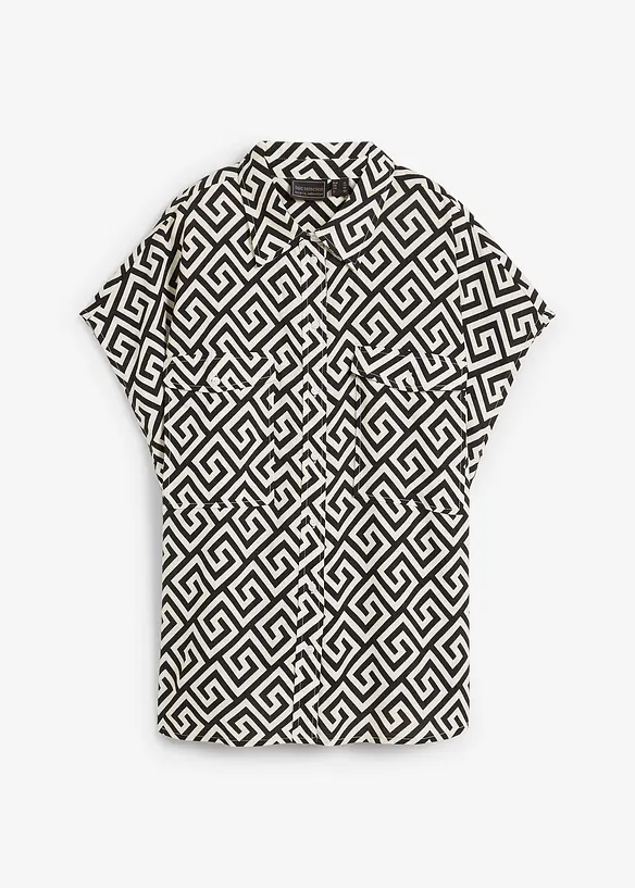 Bluse i lett viskose, bonprix