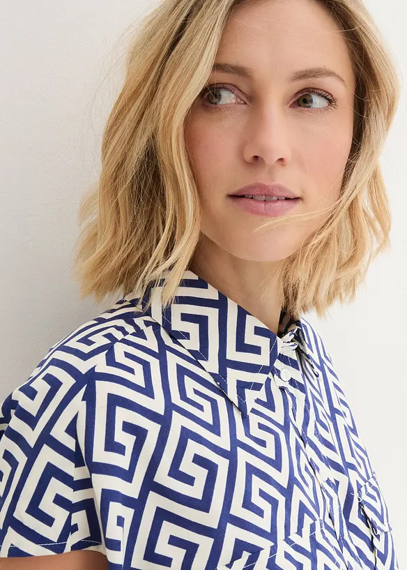 Bluse i lett viskose, bonprix