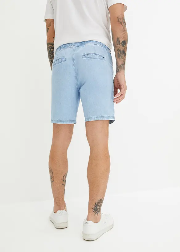 Lang slip on-jeansshorts, Regular Fit, bonprix