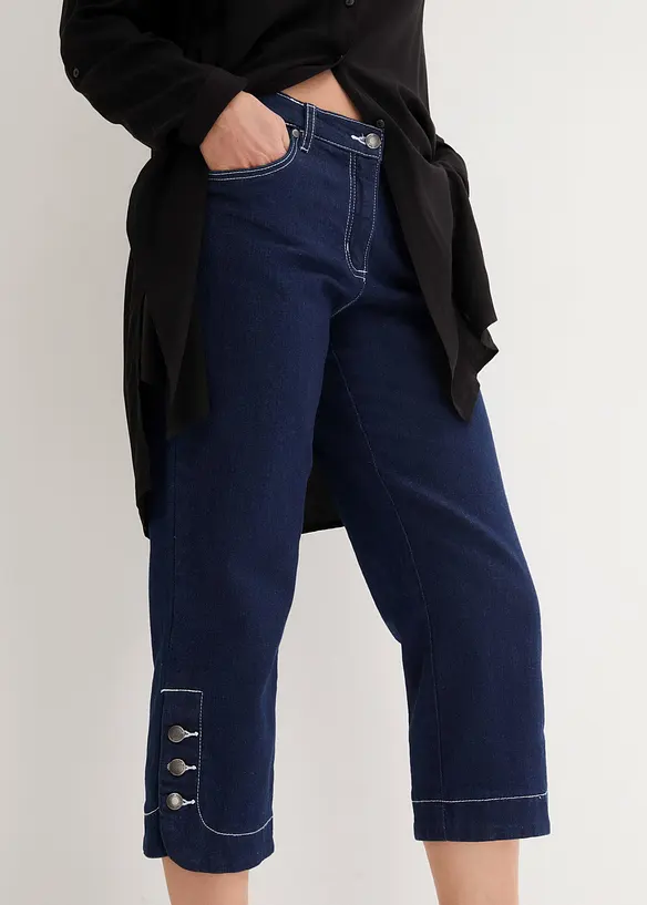 Capri-jeans Mid Waist, bonprix