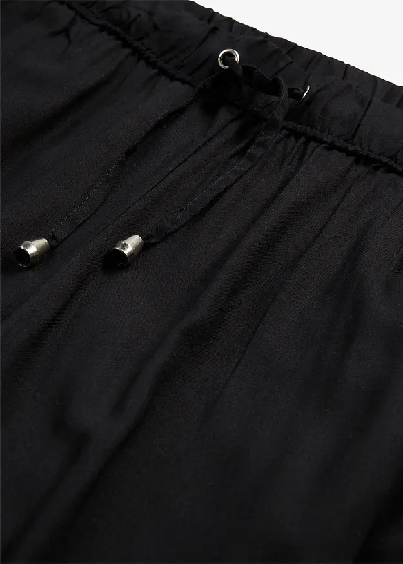 Pull-on bukse i viskose, bonprix
