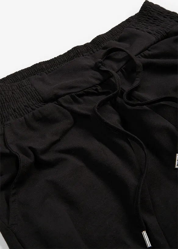Jerseybukse i bomullsmiks, bonprix