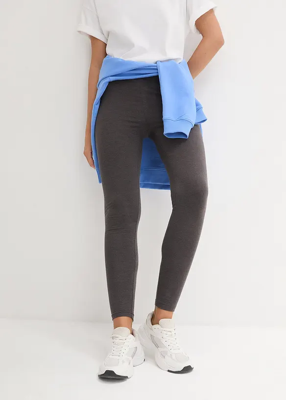 Leggings med økologisk bomull (2-pack), bonprix