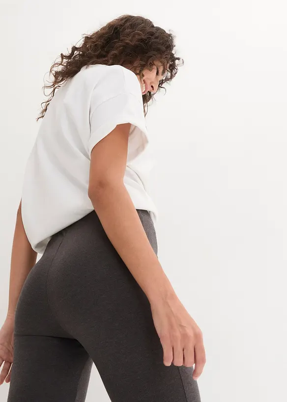 Leggings med økologisk bomull (2-pack), bonprix