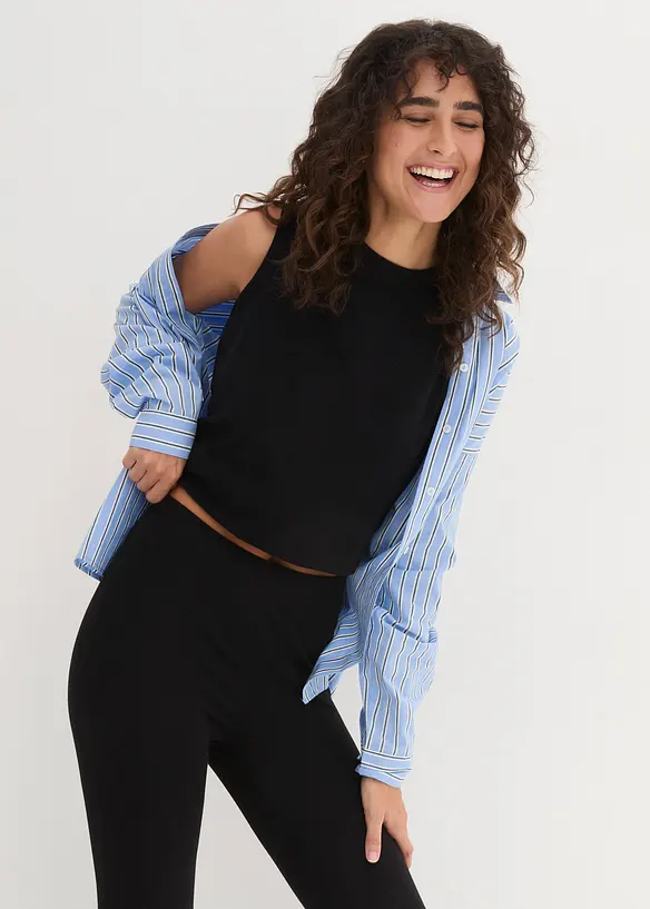 Leggings med økologisk bomull (2-pack), bonprix