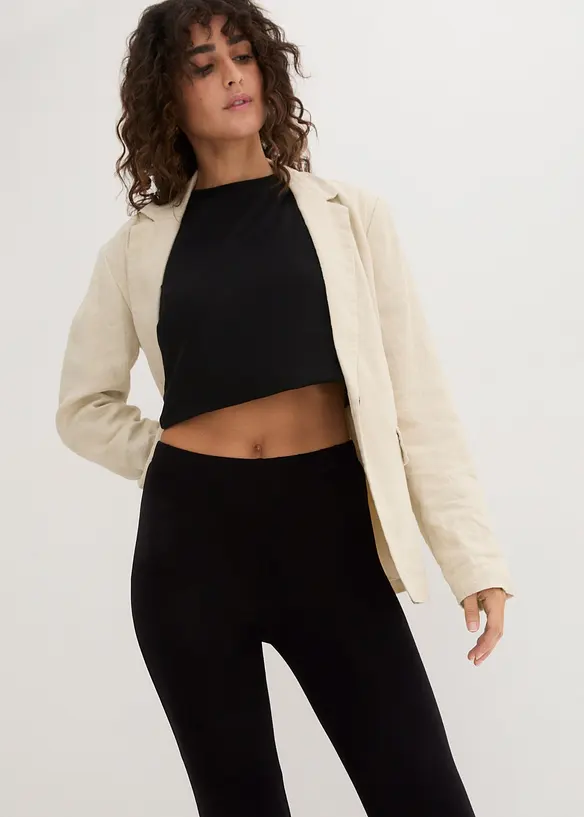 Leggings med økologisk bomull (2-pack), bonprix