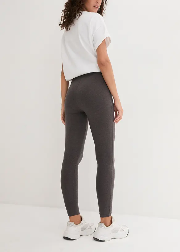 Leggings med økologisk bomull (2-pack), bonprix