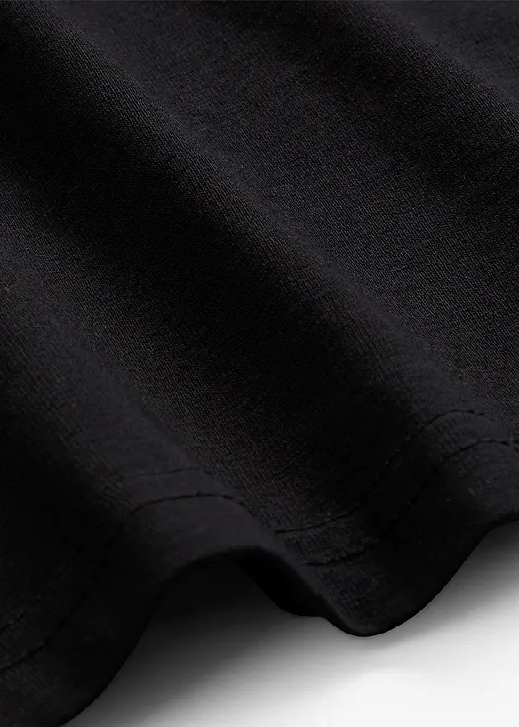 Jerseykjole i økologisk bomull med elastan, bonprix