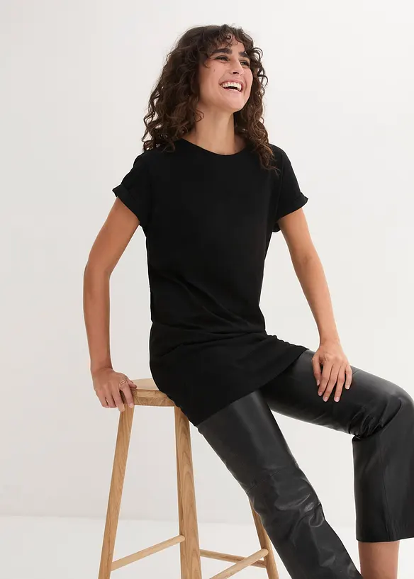 Lang topp i 100% bomull, bonprix