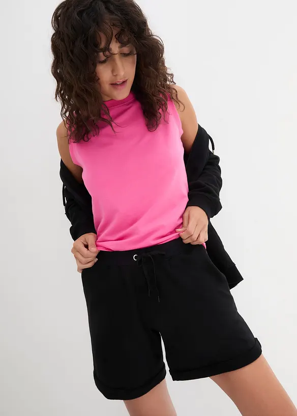 Sweatshorts i 100% bomull, bonprix