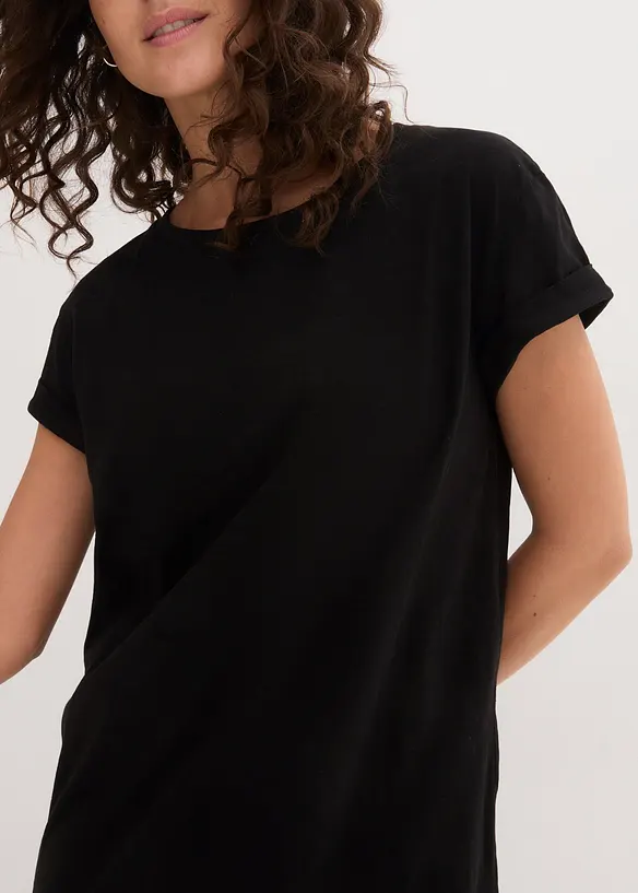 Jerseykjole i bomull, bonprix