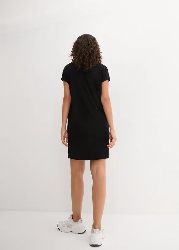 Jerseykjole i bomull, bonprix