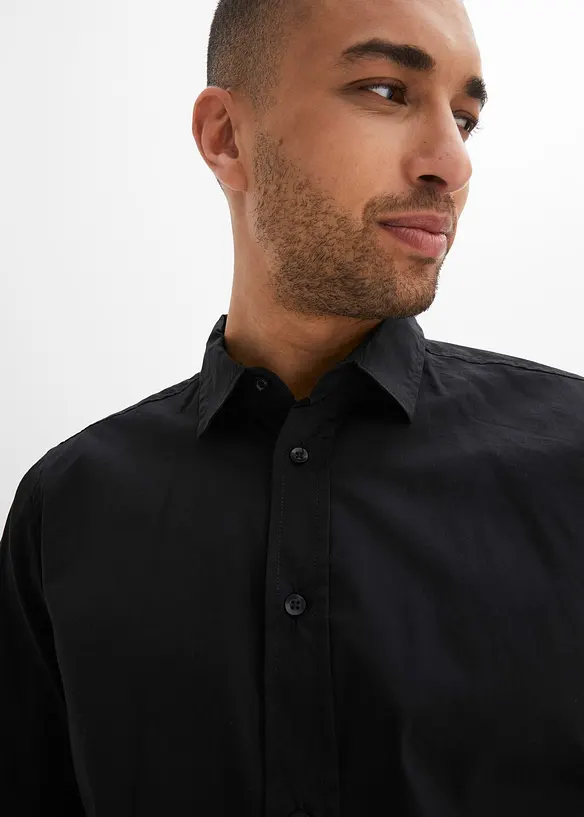 Skjorte med stretch, Slim Fit, bonprix