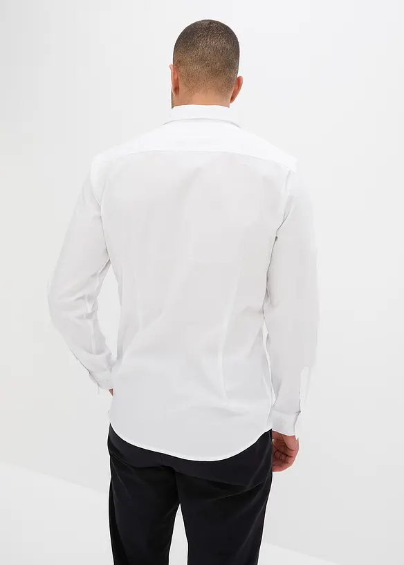 Skjorte med stretch, Slim Fit, bonprix