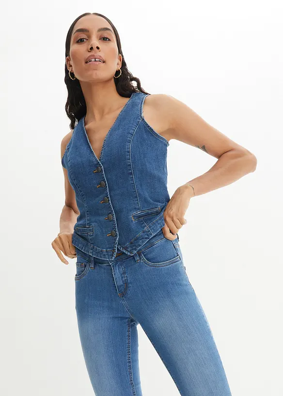 Skinny-jeans Mid Waist, Stretch, bonprix