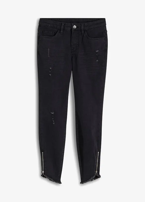 Skinny-jeans, Mid Waist, stretch, bonprix