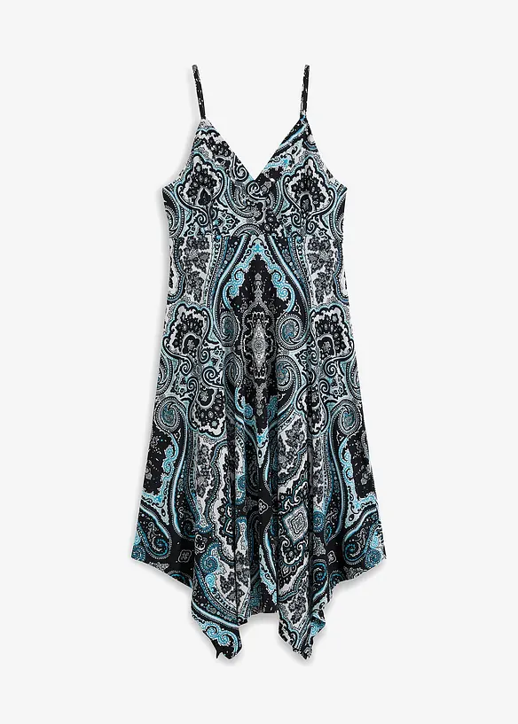Kjole med print, bonprix