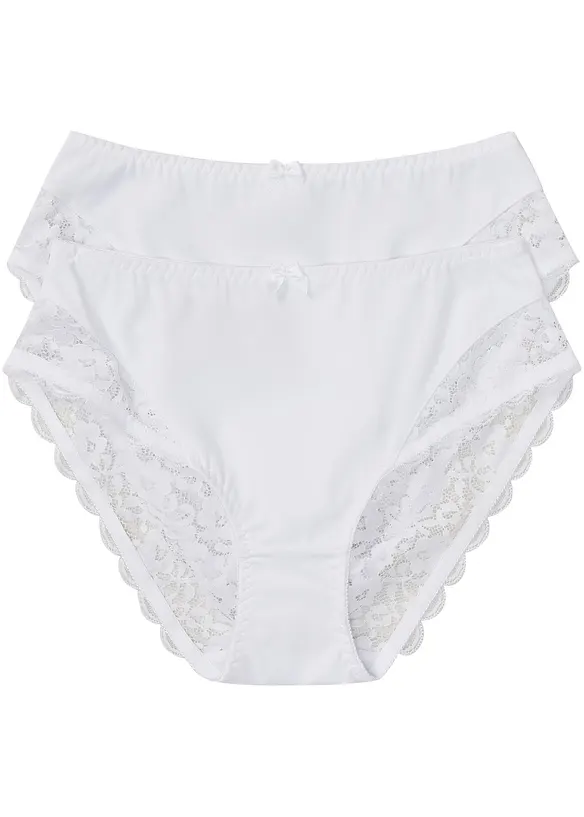 Maxitruse med resirkulert polyamid (2-pack), bonprix