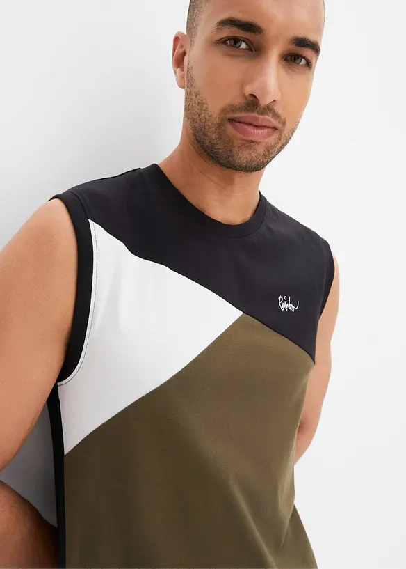 Singlet i 100% økologisk bomull, bonprix
