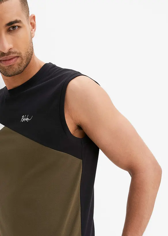 Singlet i 100% økologisk bomull, bonprix