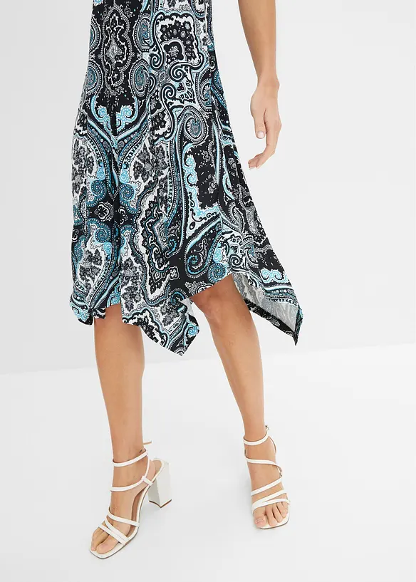 Kjole med print, bonprix