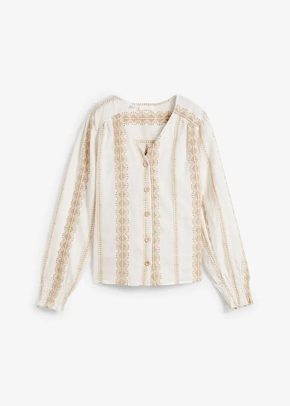 Linbluse, bonprix