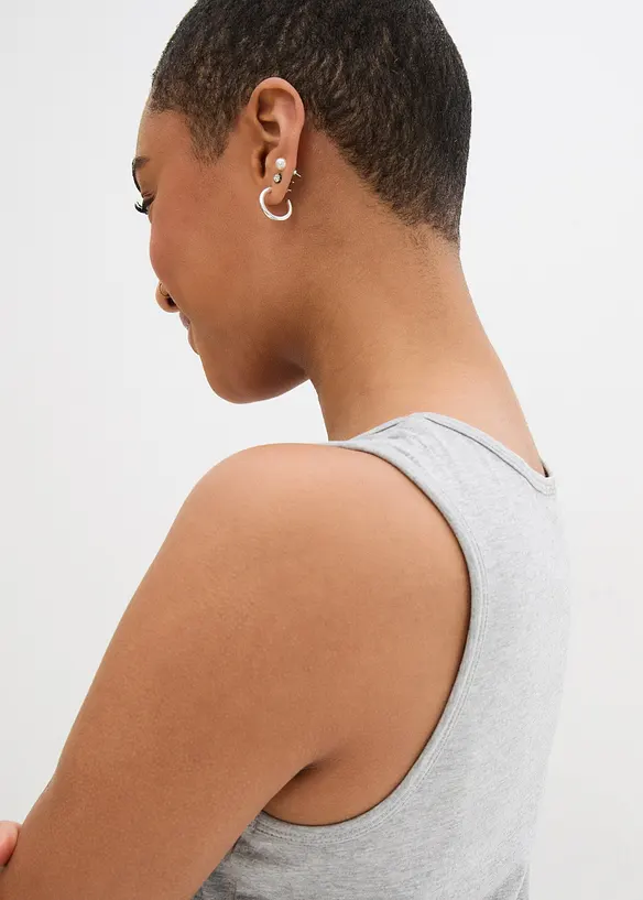 Lang singlet (2-pack), bonprix