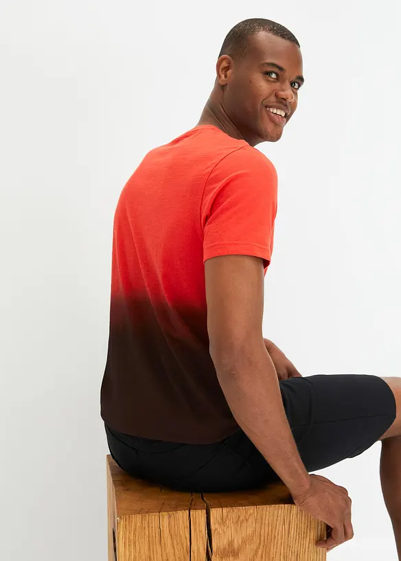 T-skjorte i ren bomull, Slim Fit, bonprix