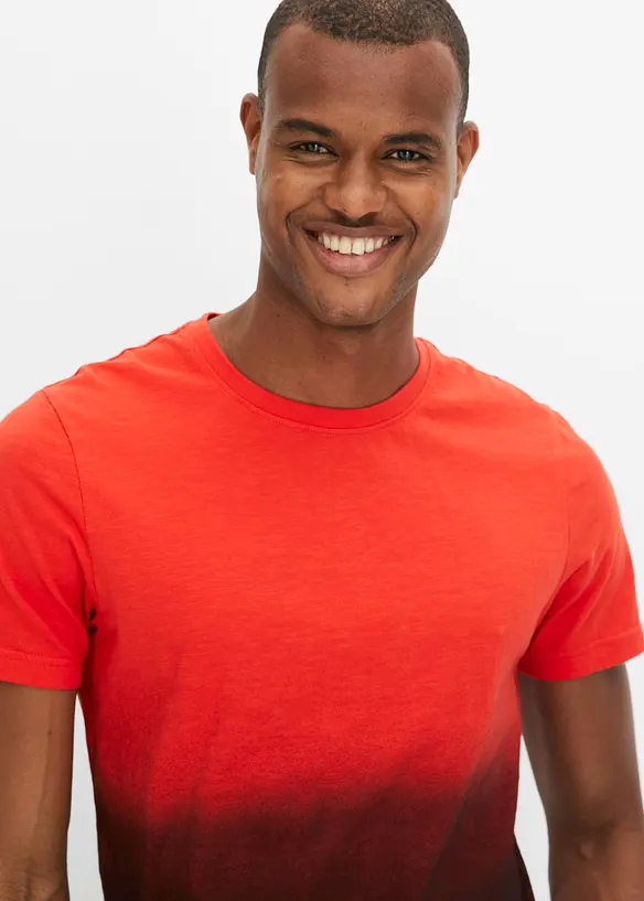T-skjorte i ren bomull, Slim Fit, bonprix