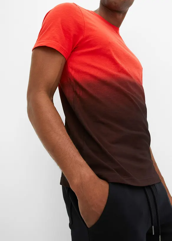 T-skjorte i ren bomull, Slim Fit, bonprix