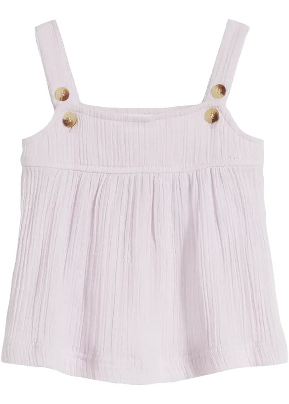Musselin-kjole til baby i ren bomull, bpc bonprix collection