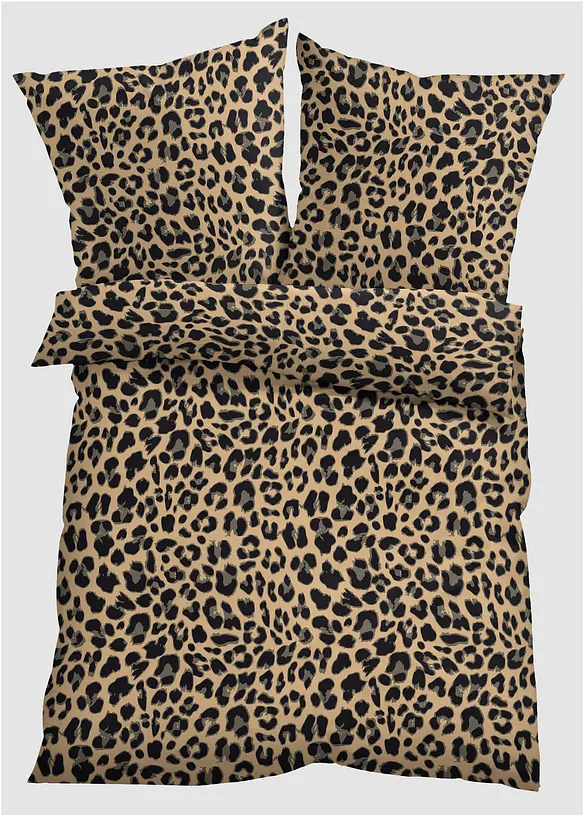Sengesett med leopard-design, bonprix