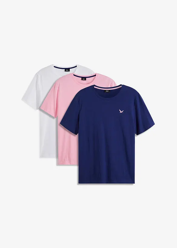 T-skjorte (3-pack), bonprix