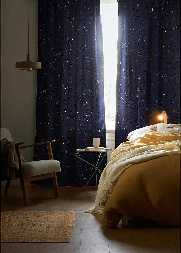 Sengesett med lin-look, bonprix