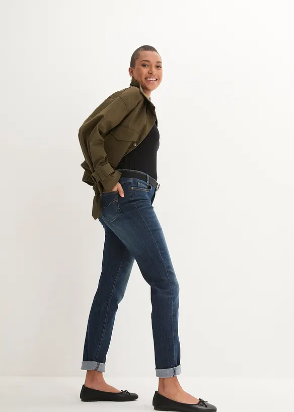 Skinny-jeans Mid Waist, komfortlinning, bonprix