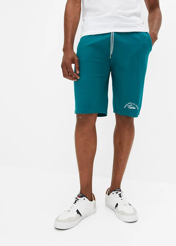 Bermudashorts i jersey i 100% økologisk bomull, bonprix