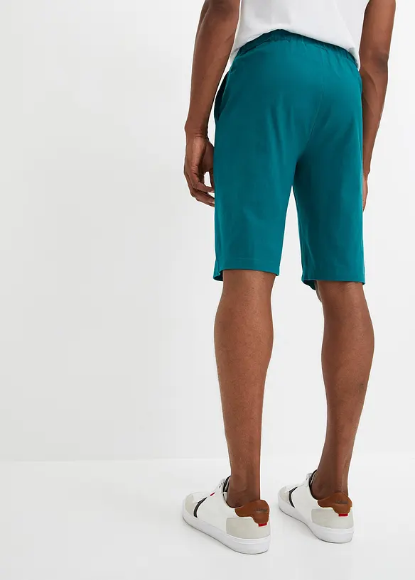 Bermudashorts i jersey i 100% økologisk bomull, bonprix